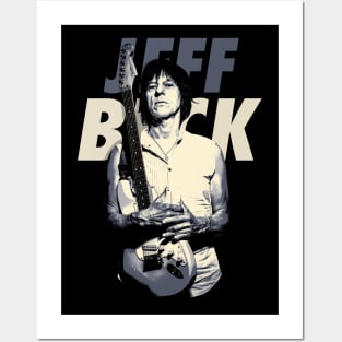 Rock Guitarist Jeff Beck Posters and Art